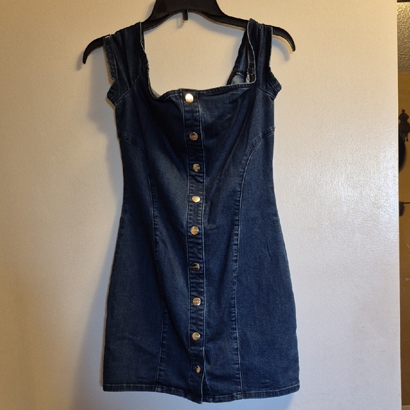 Guess Dresses & Skirts - Guess Blue Denim Mini Dress